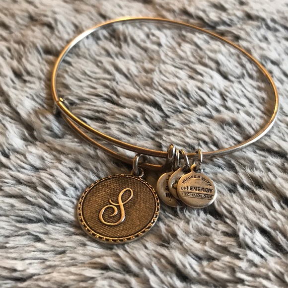 “S” Alex and Ani Bangle - Picture 2 of 3